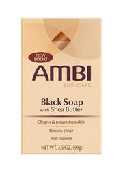 Ambi Black Soapw/Shea Butr 3.5Z - Textured Tech