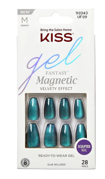 Kiss Gel Fantasy Nails 28 pc - Textured Tech