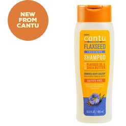 CANTU FLAXSEED SMOOTHING SHAMPOO w/ SHEA BUTTER - Textured Tech