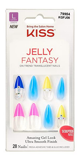 KISS JELLY FANTASY SCULPTED NAIL - Textured Tech