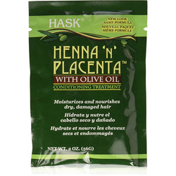 HENNA-N-PLACENTA PACK W/ OLIVE OIL 2 OZ - Textured Tech