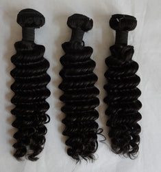 Deep Wave Human Hair Bundle (one 3.5 oz bundle) - Textured Tech