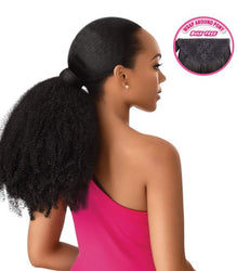 OUTRE PRETTY QUICK WRAP PONY SPRING AFRO - Textured Tech