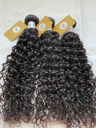 Deep Curly Human Hair Bundle (one 3.5 oz bundle) - Textured Tech