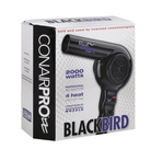 CONAIR PRO BLACKBIRD HAIR DRYER Textured Tech