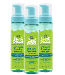 JUST FOR ME CURL PEACE SOFT CURLS FOAMING MOUSSE - Textured Tech
