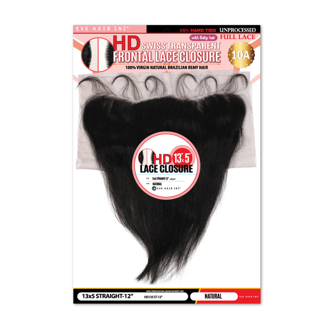 EVE HAIR INC SWISS 13X5 CLOSURE - Textured Tech