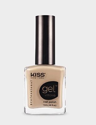 KISS GEL STRONG NAIL POLISH (Select color) - Textured Tech