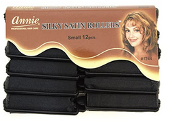 ANNIE SILKY SATIN ROLLERS - Textured Tech