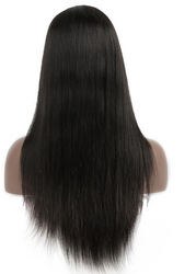 BRAZILIAN STRAIGHT LACE FRONT WIG 27.5" #NATURAL BROWN - Textured Tech