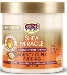 African Pride Shea Curl Pudding 15 oz - Textured Tech