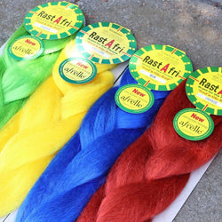 RastAfri Silky Braid Hair Afrelle 100% Kanekalon - Textured Tech