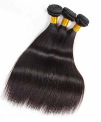 Straight Human Hair Bundle (one 3.5 oz bundle) - Textured Tech