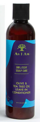 As I Am Dry and Itchy Leave In Conditioner w/Olive Oil and Tea Tree Oil 8oz - Textured Tech