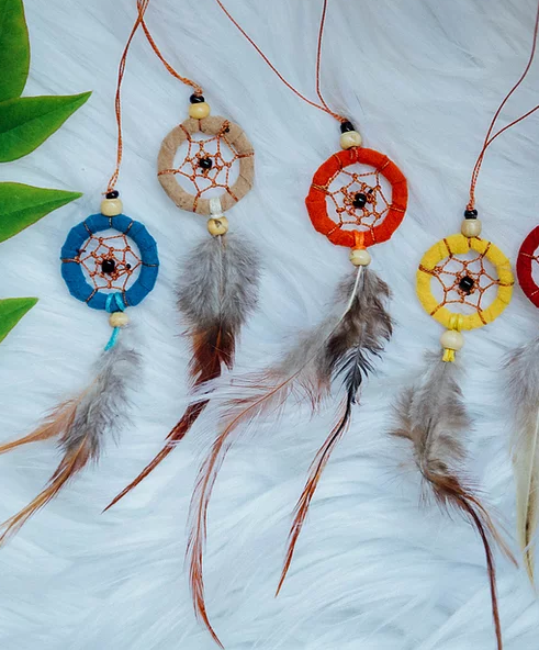 MALI PAH TROPICAL HAIR ACCESSORIES - DREAM CATCHERS