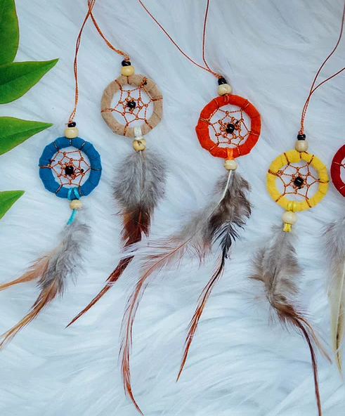 MALI PAH TROPICAL HAIR ACCESSORIES - DREAM CATCHERS - Textured Tech