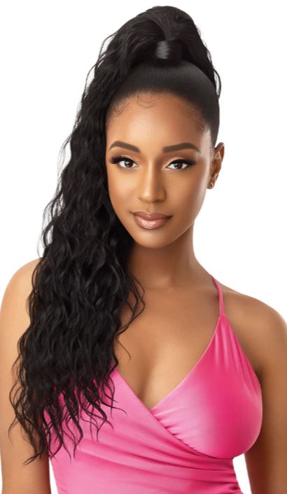 OUTRE PRETTY QUICK PONY NATURAL WAVE - Textured Tech