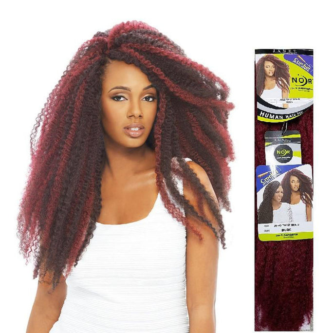 Janet noir marley hair crochet braids Clearance