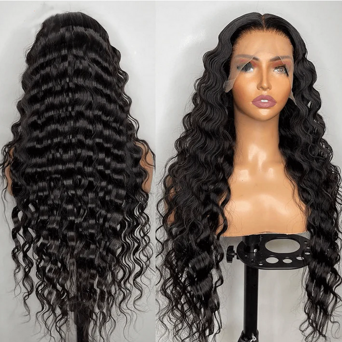 HD LACE VIRGIN BRAZILIAN REMY WIG - DEEP - Textured Tech