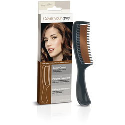 COVER YOUR GRAY COLOR COMB DARK BROWN - Textured Tech