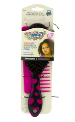 CAMRYN'S BFF DREAMY BOAR BRUSH & WIDE TOOTH COMB - Textured Tech