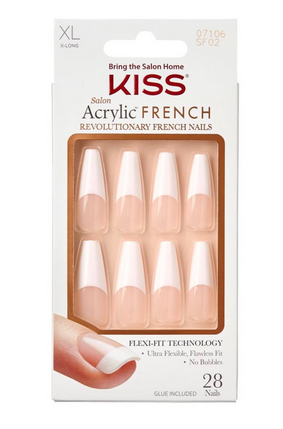 Kiss® Salon French Manicure Nail Kit, 1 ct - Fry's Food Stores