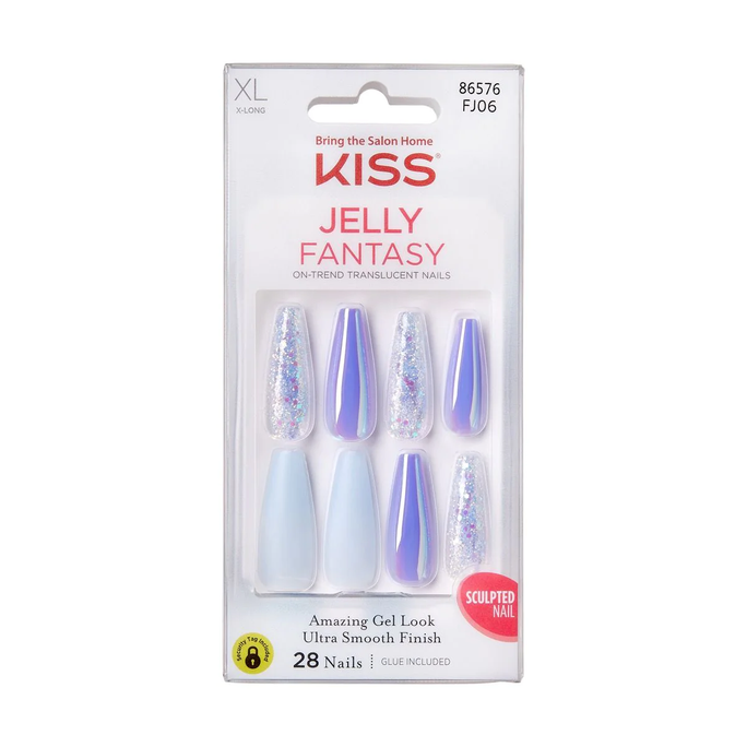 KISS JELLY FANTASY SCULPTED NAIL - Textured Tech