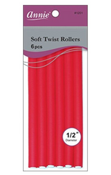 ANNIE SOFT TWIST ROLLERS - Textured Tech