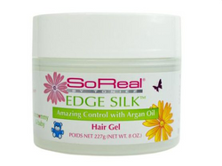 So Real Edge Silk HAIR GEL/POMADE 8 oz - Textured Tech