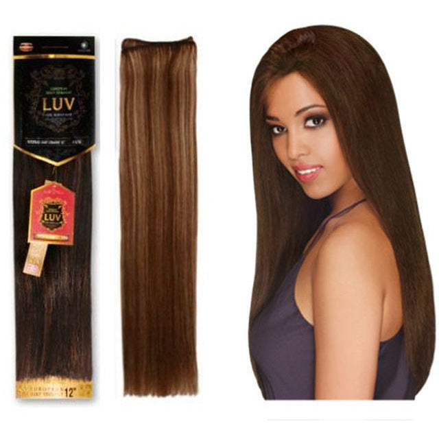 EVE HAIR REMY LUV HUMAN HAIR SILKY STRAIGHT 22" - Textured Tech