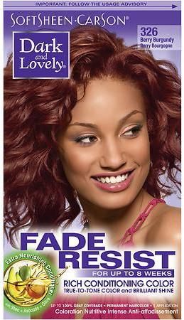 DARK & LOVELY COLOR FADE-RESISTANT RICH CONDITIONING PERMANENT HAIR COLOR - Textured Tech