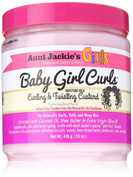 AUNT JACKIES GIRLS BABY GIRL CURLS CURLING AND TWISTING CUSTARD - Textured Tech