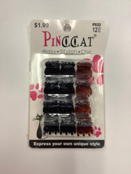 PINCCAT #P033 MINI HAIR CLAMPS - Textured Tech