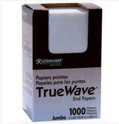 TRUE WAVE END PAPERS 1000 CT JUMBO SIZE - Textured Tech
