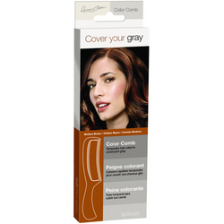 COVER YOUR GRAY COLOR COMB MEDIUM BROWN - Textured Tech