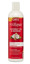 ORS HAIR REPAIR COCONUT OIL & BAOBAB INVIGORATING SHAMPOO 12.5OZ - Textured Tech