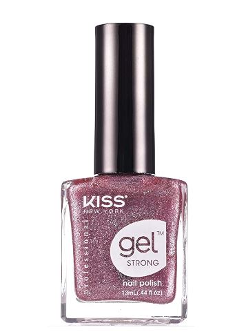 KISS GEL STRONG NAIL POLISH (Select color) - Textured Tech