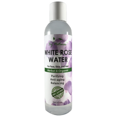 BY NATURE’S WHITE ROSE WATER FOR FACE,SKIN, AND HAIR  HERBAL & ORGANIC - Textured Tech