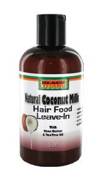 IT'S A BLACK THANG NATURAL COCONUT MILK HAIR FOOD LEAVE-IN 8oz - Textured Tech