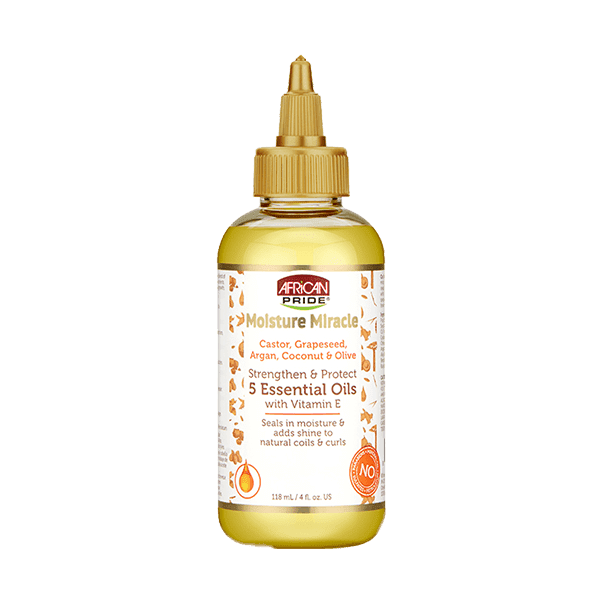 AFRICAN PRIDE MOISTURE MIRACLE 5 ESSENTIALS VITAMIN OILS - Textured Tech