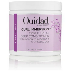 Ouidad Curl Immersion Triple Treat Deep Condtioner (12 fl.oz.) - Textured Tech