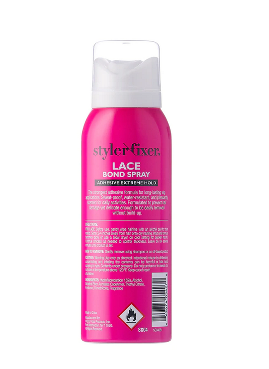 RED BY KISS STYLE FIXER LACE BOND SPRAY - Textured Tech